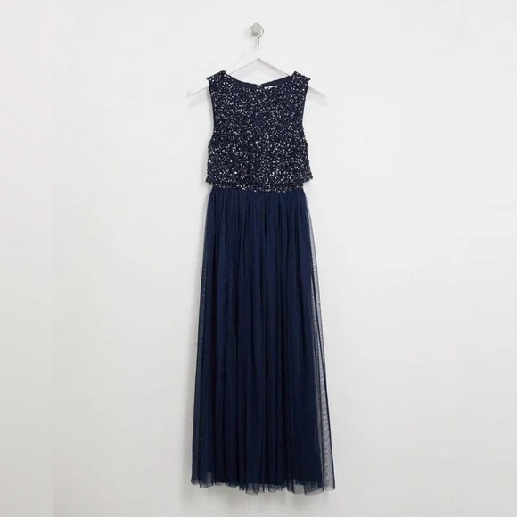 ASOS Maya Formal Dress - Navy - Picture 3 of 6